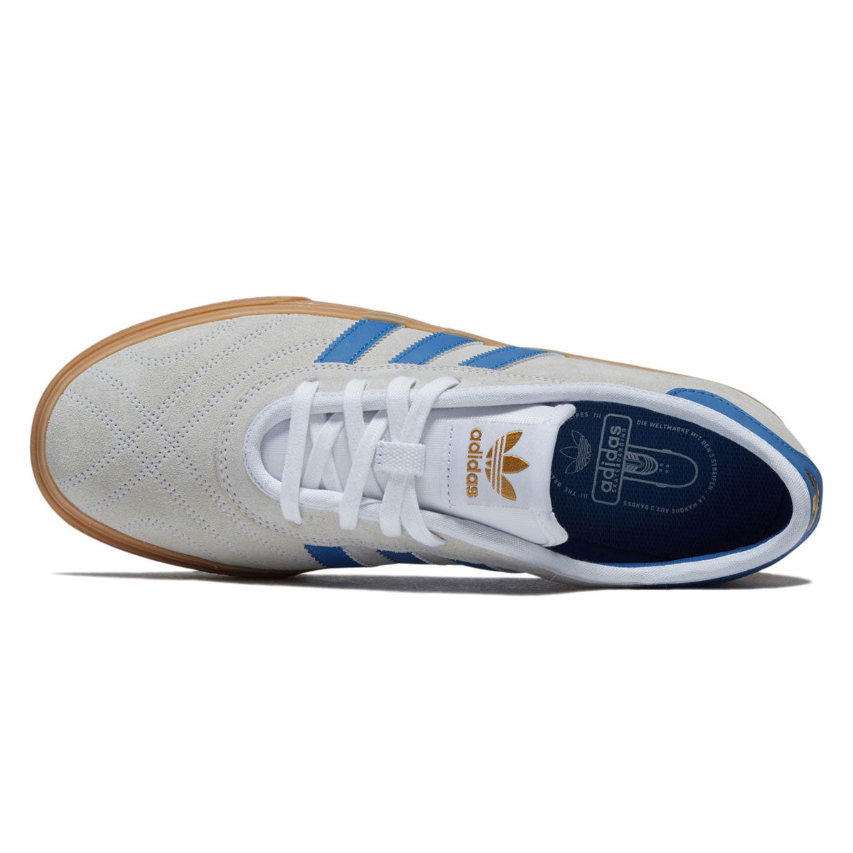 Adidas Adi Ease Shoes - Ftwr White/Ftwr White/Gum Daddies Board Shop Adidas Adi Ease Shoes - Ftwr White/Ftwr White/Gum Daddies Board Shop