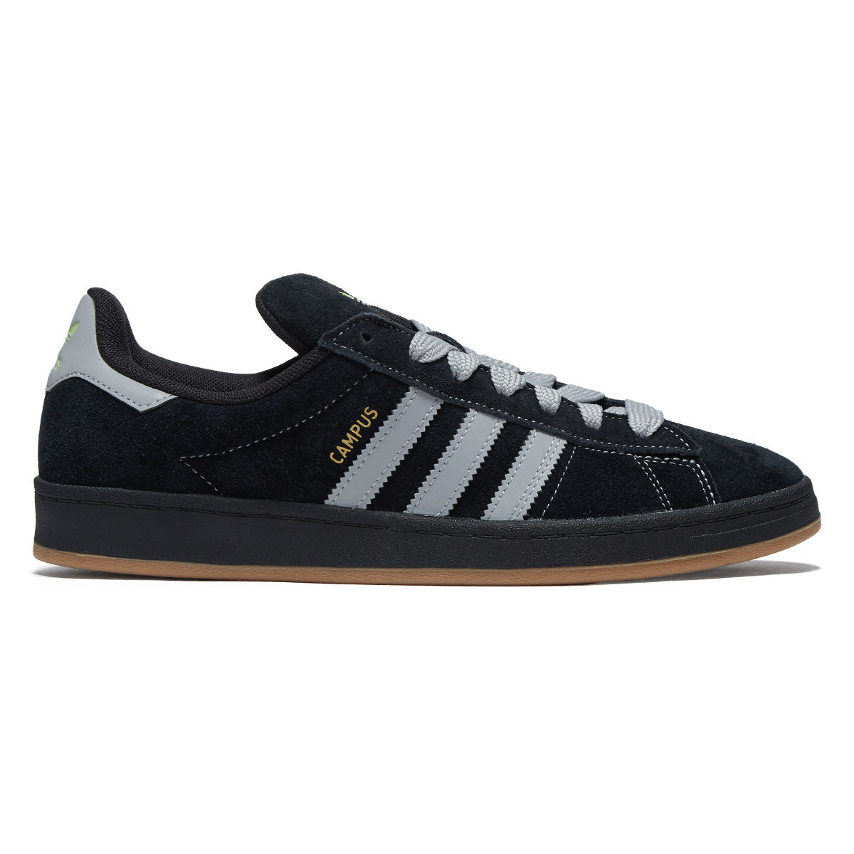 Adidas Campus 90s ADV Shoes - Core Black/Grey/Gold Metallic image 1