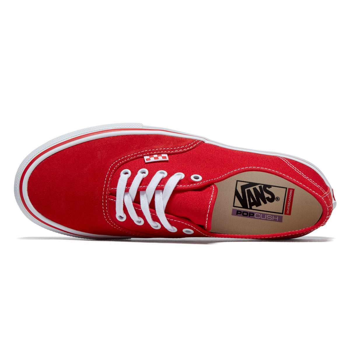 Vans Skate Authentic Shoes - Red image 3