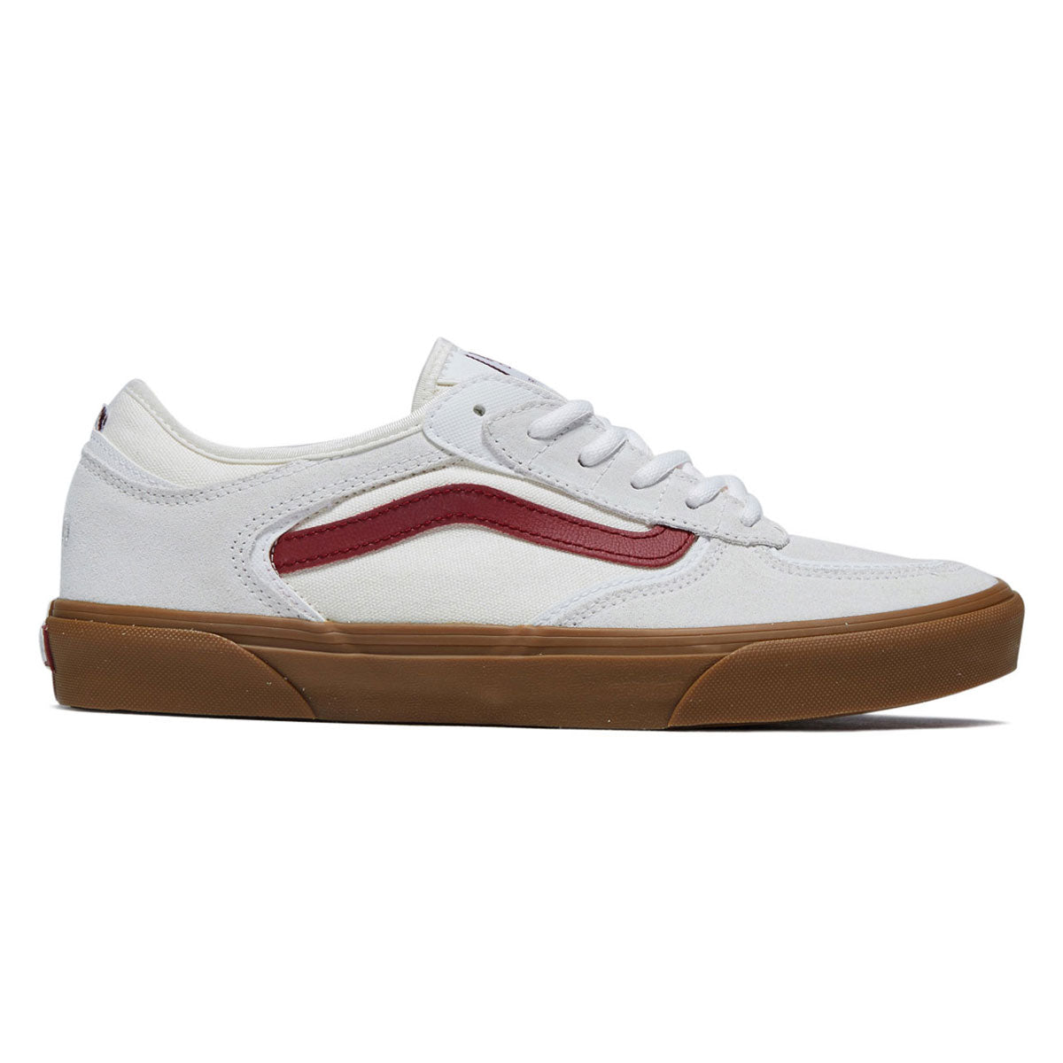 Vans Skate Rowley Shoes - Red/White/Gum image 1
