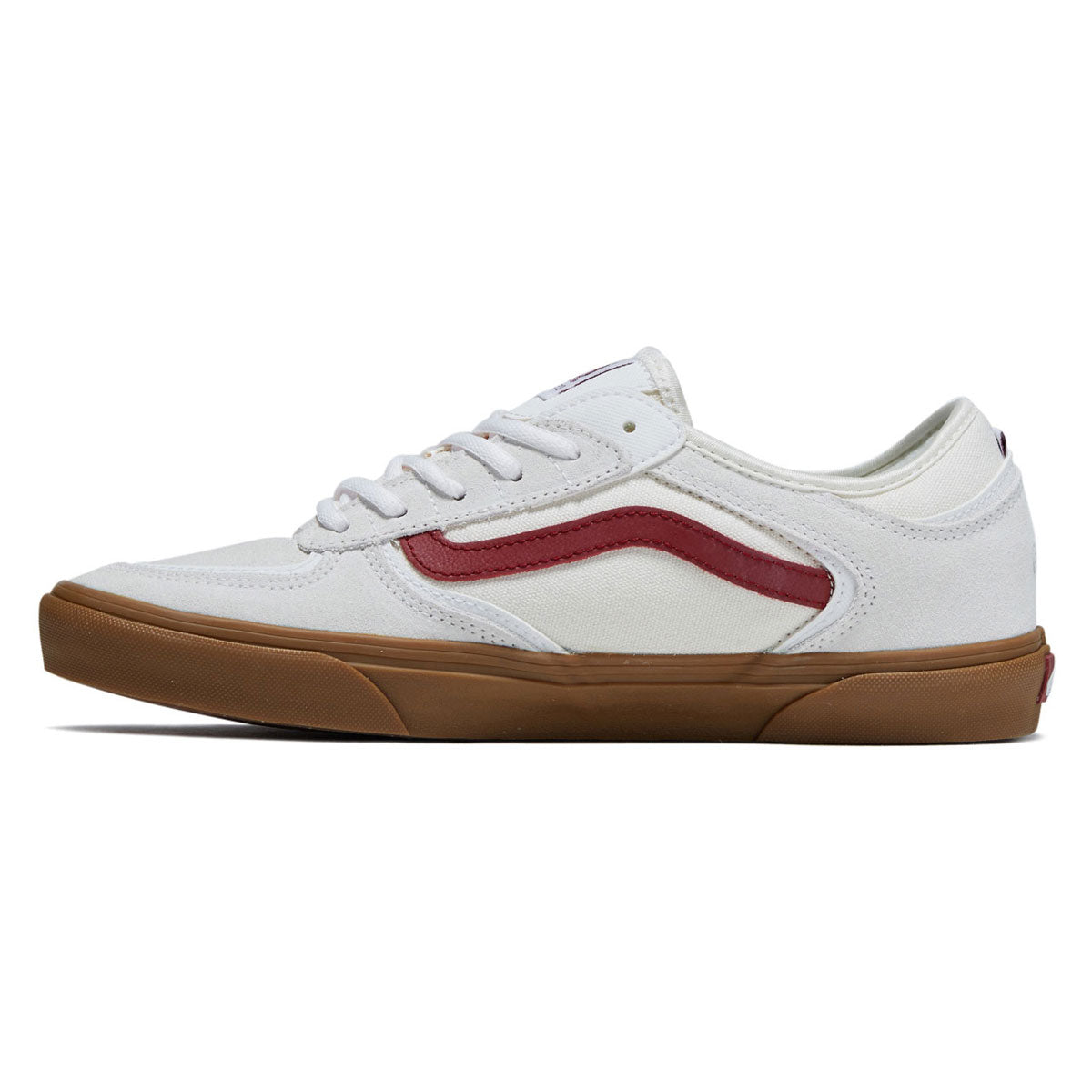 Vans Skate Rowley Shoes - Red/White/Gum image 2