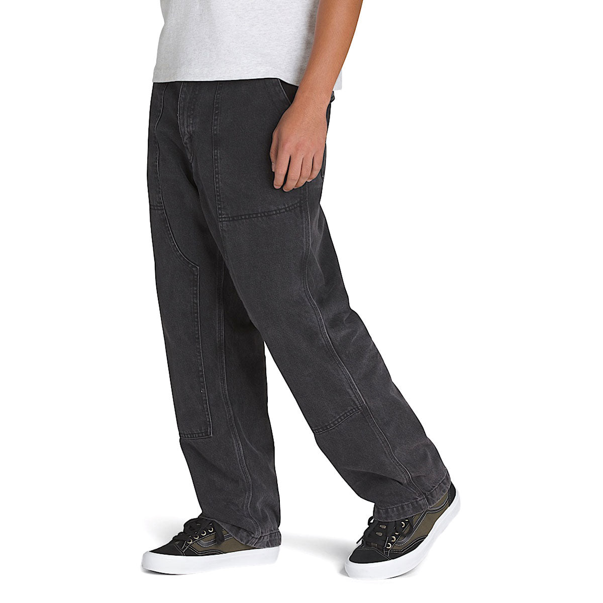 Vans Skate Loose Utility Denim Jeans - Pirate Black image 3