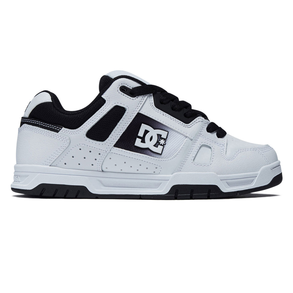 DC Stag Shoes - White/Black image 1