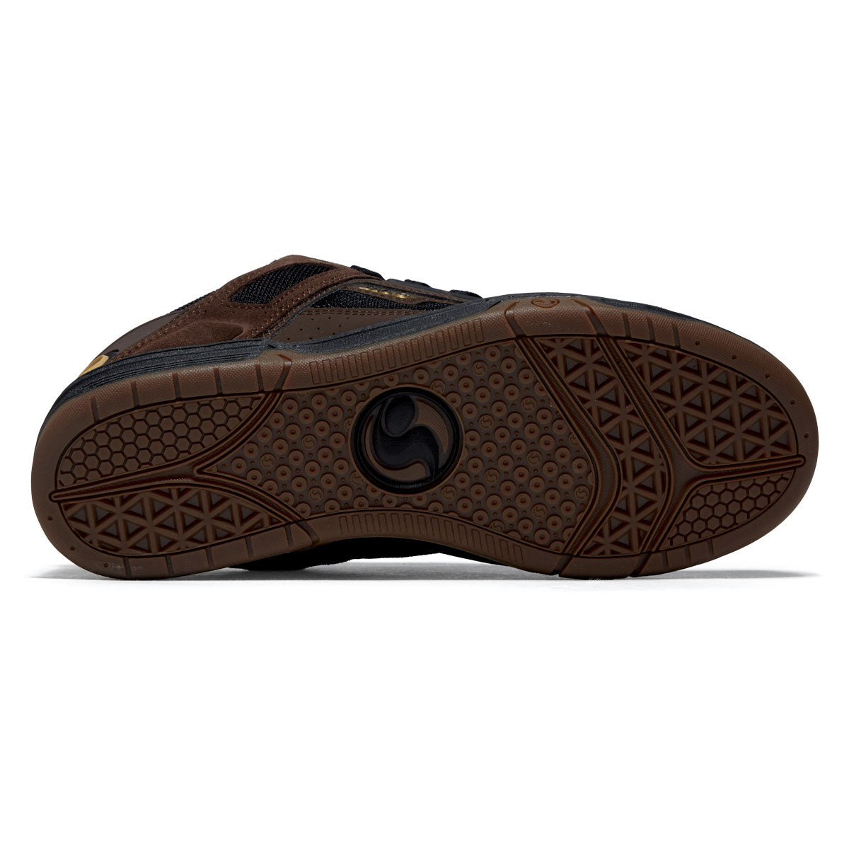 DVS Comanche Shoes - Brown/Black/Gold Suede image 4