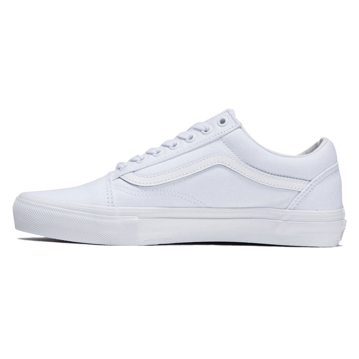 Vans Skate Old Skool Shoes - Canvas True White image 2