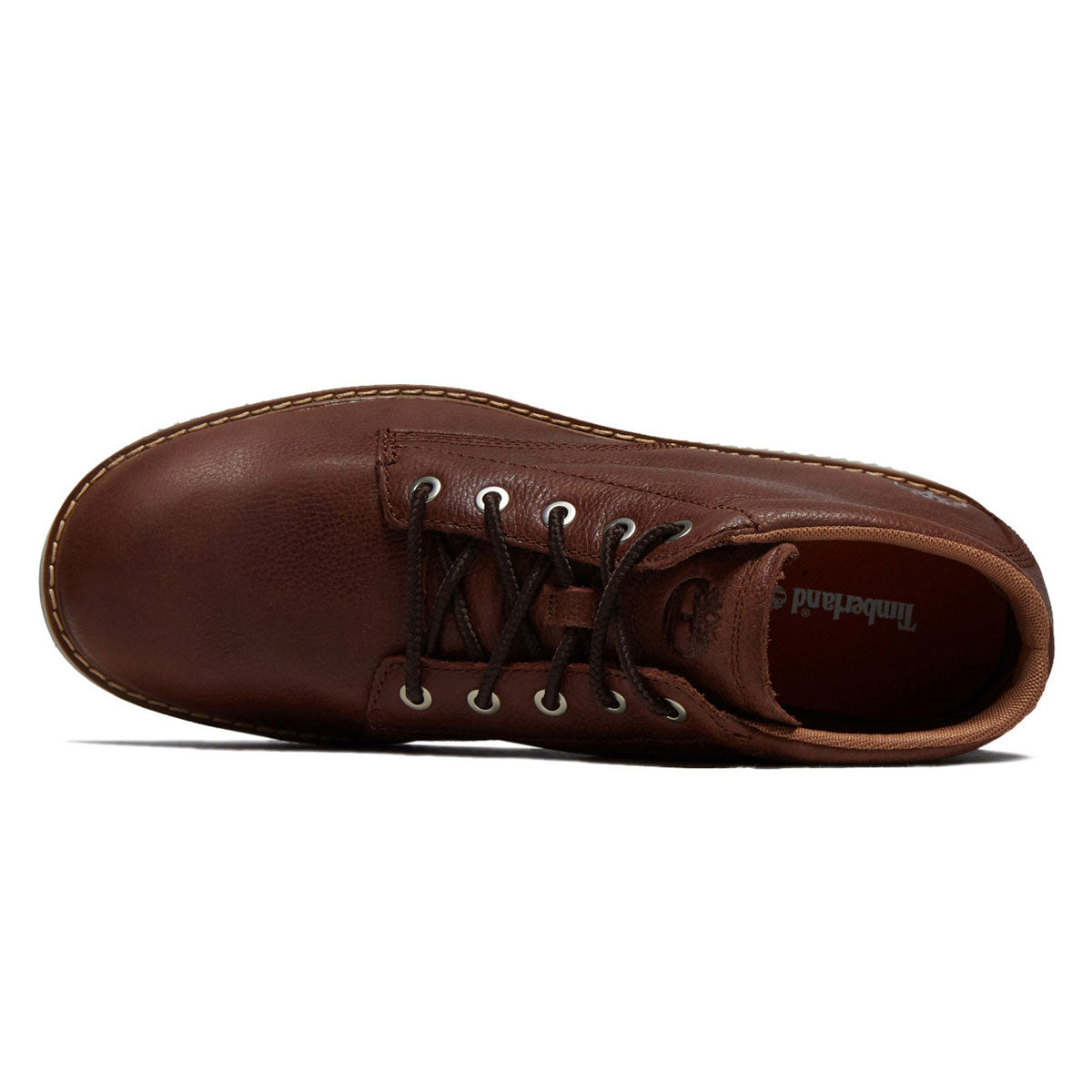 Timberland Redwood Edge Mid Lace Up Chukka Boots - Dark Brown Full Grain image 3