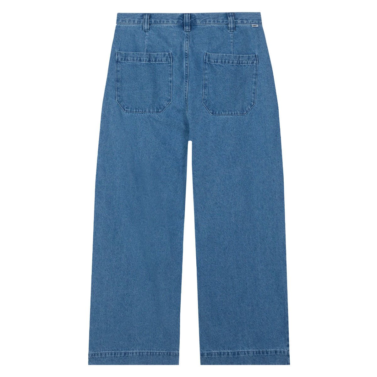 Obey Oliver Denim Pleated Jeans - Light Indigo image 2