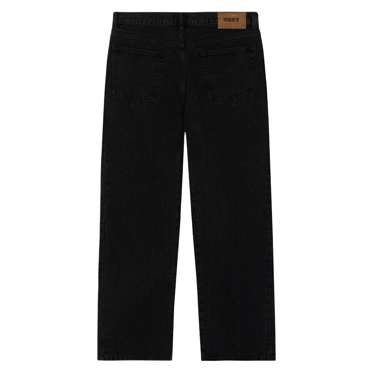 Obey Classic Baggy Denim Jeans - Faded Black image 2