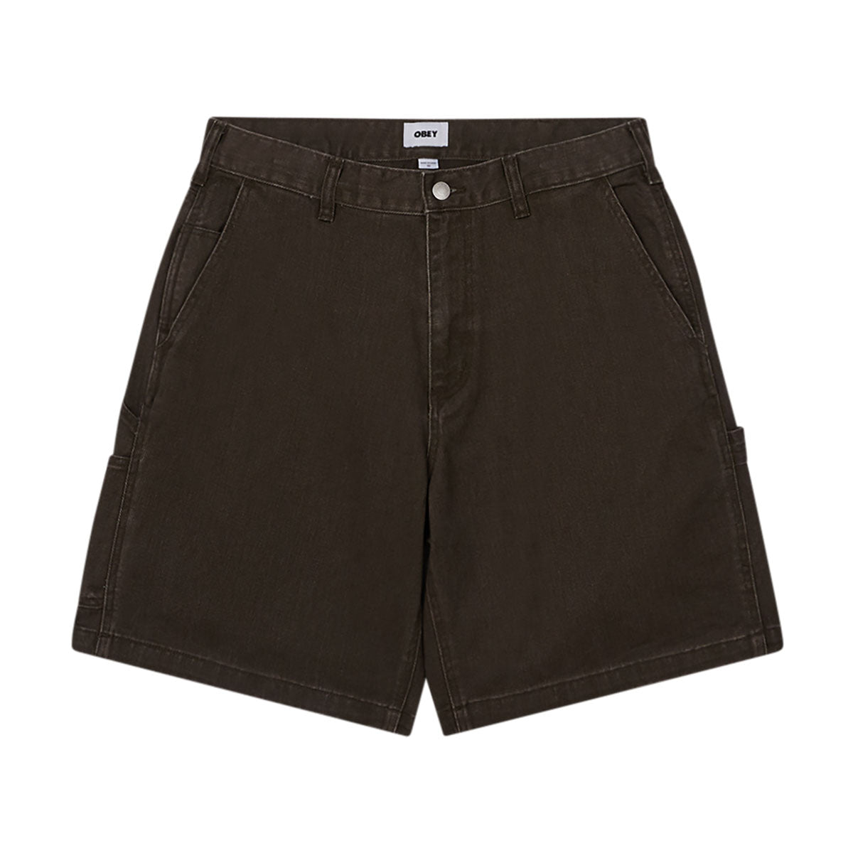 Obey Big Wig Denim Carpenter Shorts - Wren image 1
