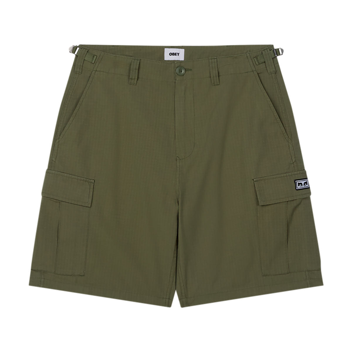 Obey Classic Cargo Shorts - Deep Lichen Green image 1