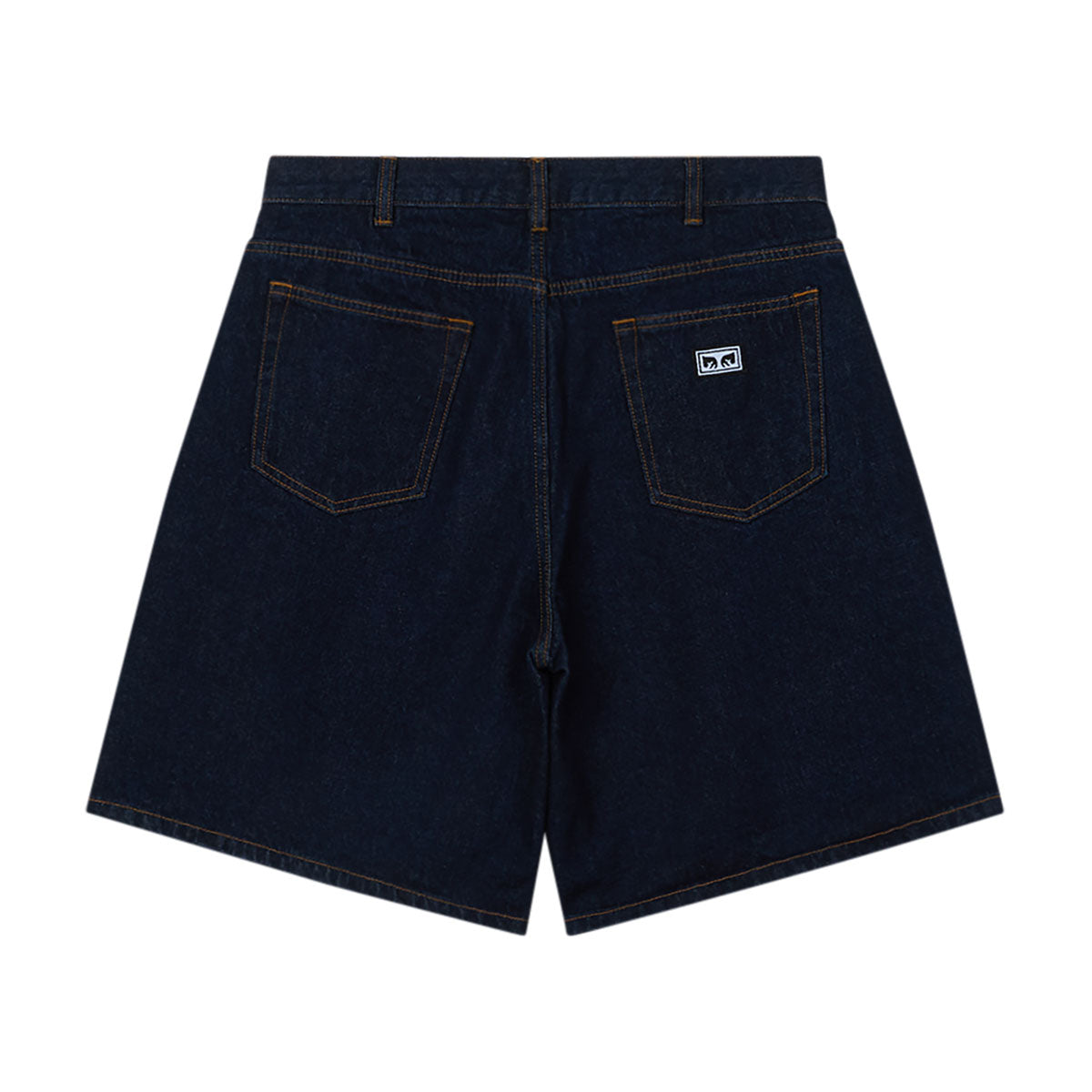 Obey Bigwig Baggy Denim Shorts - Rinse Indigo image 2