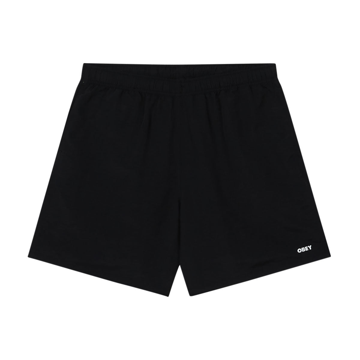Obey Easy Bold Nylon Shorts - Black image 1