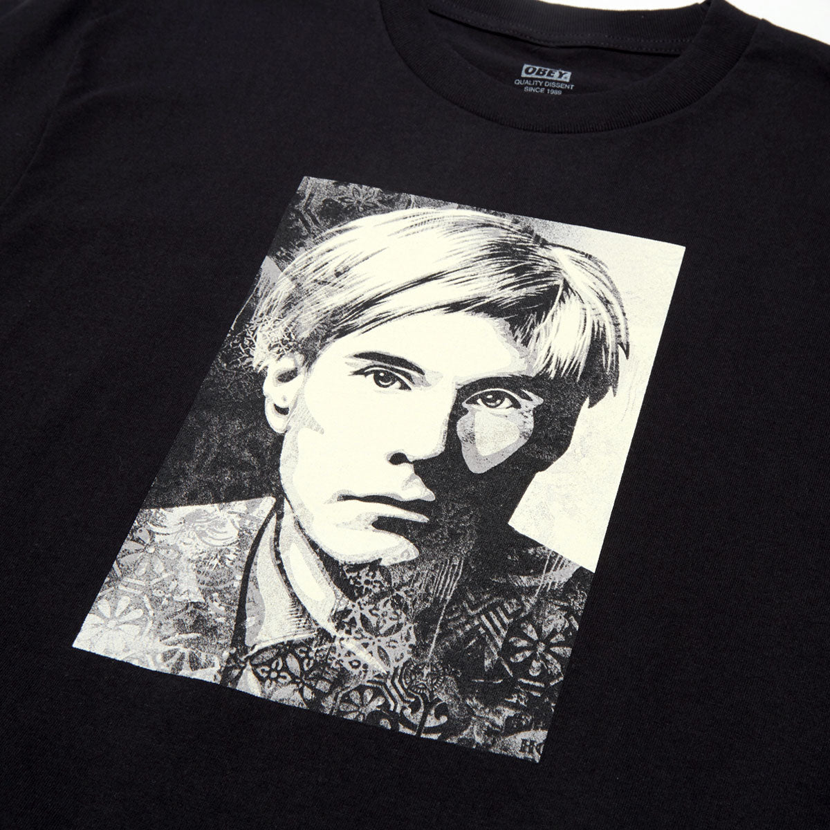 Obey Warhol T-Shirt - Black image 2