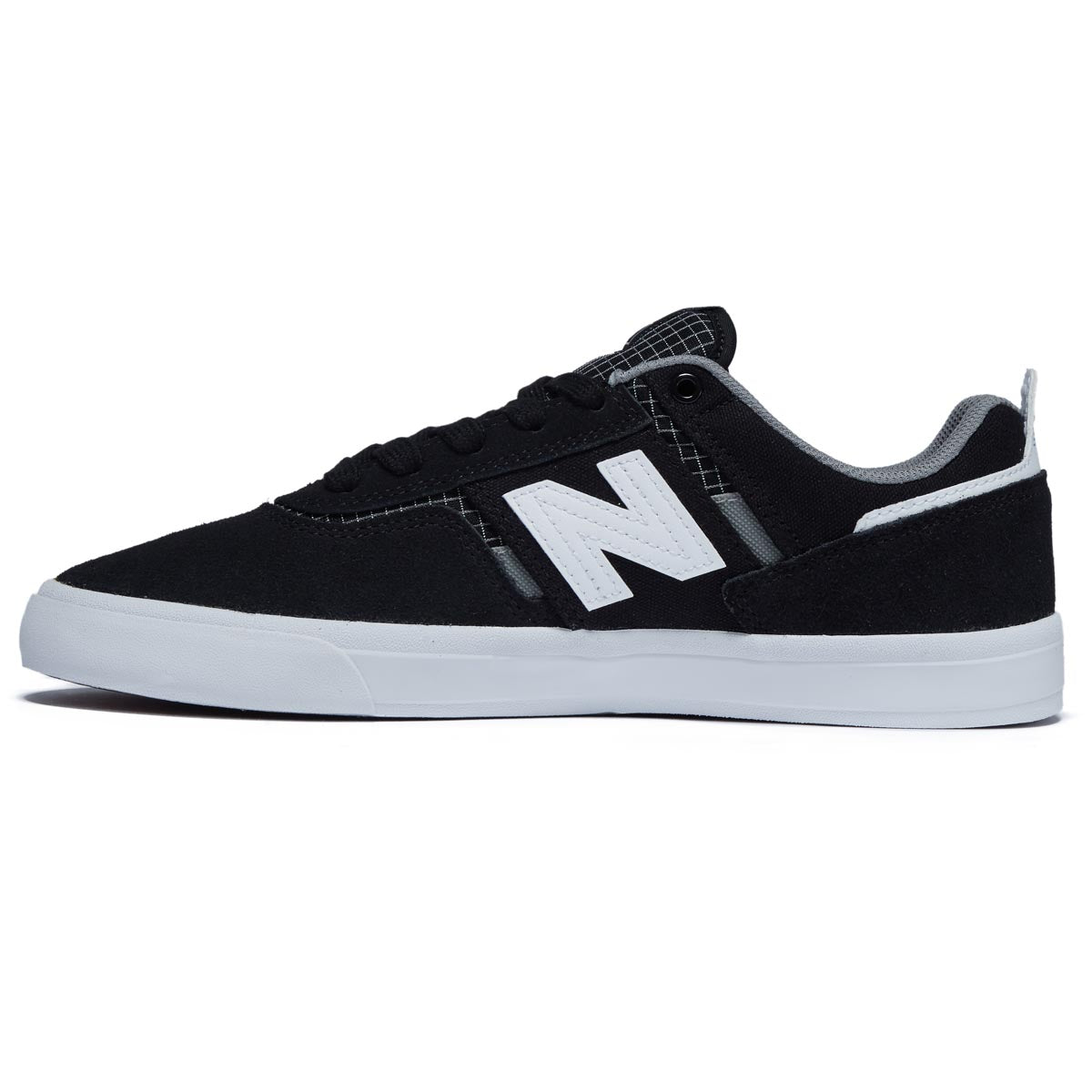 New Balance 306 Foy Shoes - Black/White/Gum Suede image 2