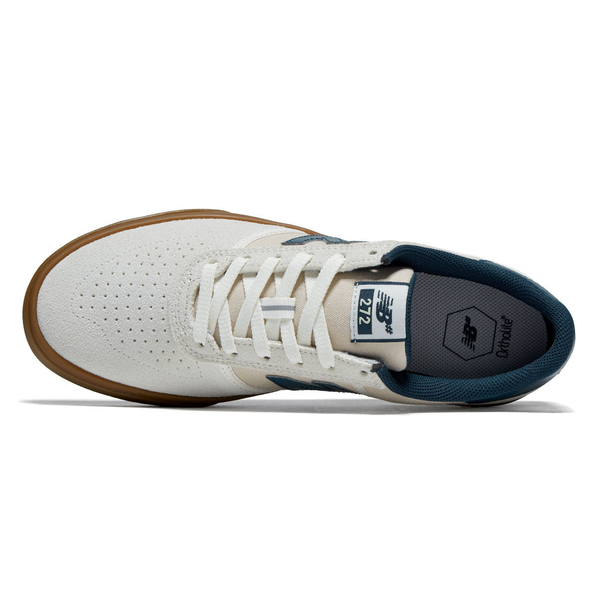New Balance 272 Shoes - Sea Salt/Teal image 3