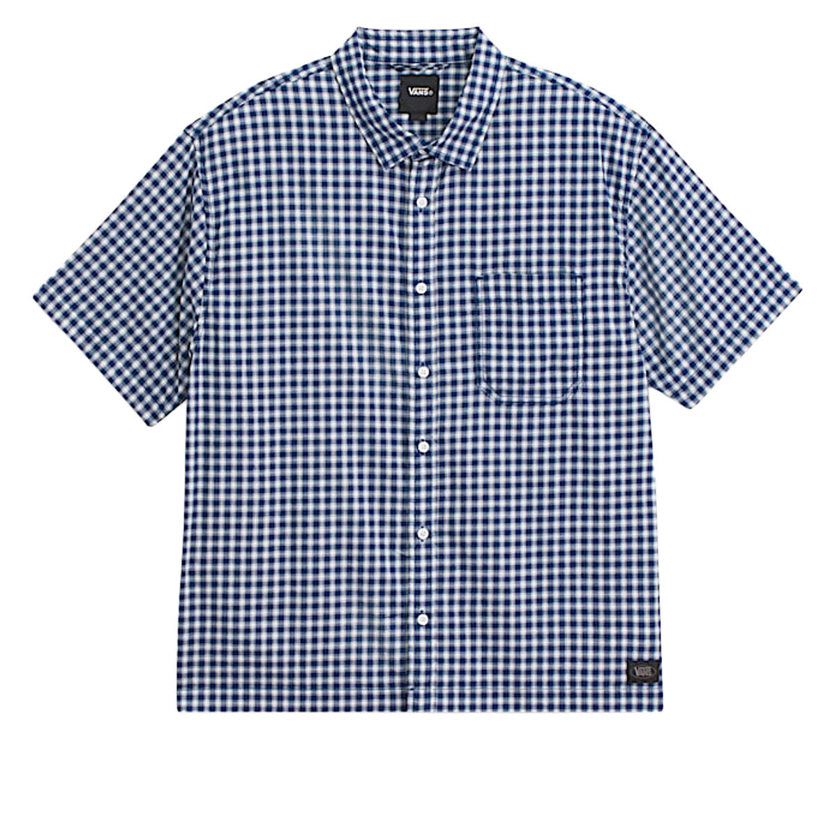 Vans Larkspur Mini Plaid Shirt - Deep Indigo – Daddies Board Shop