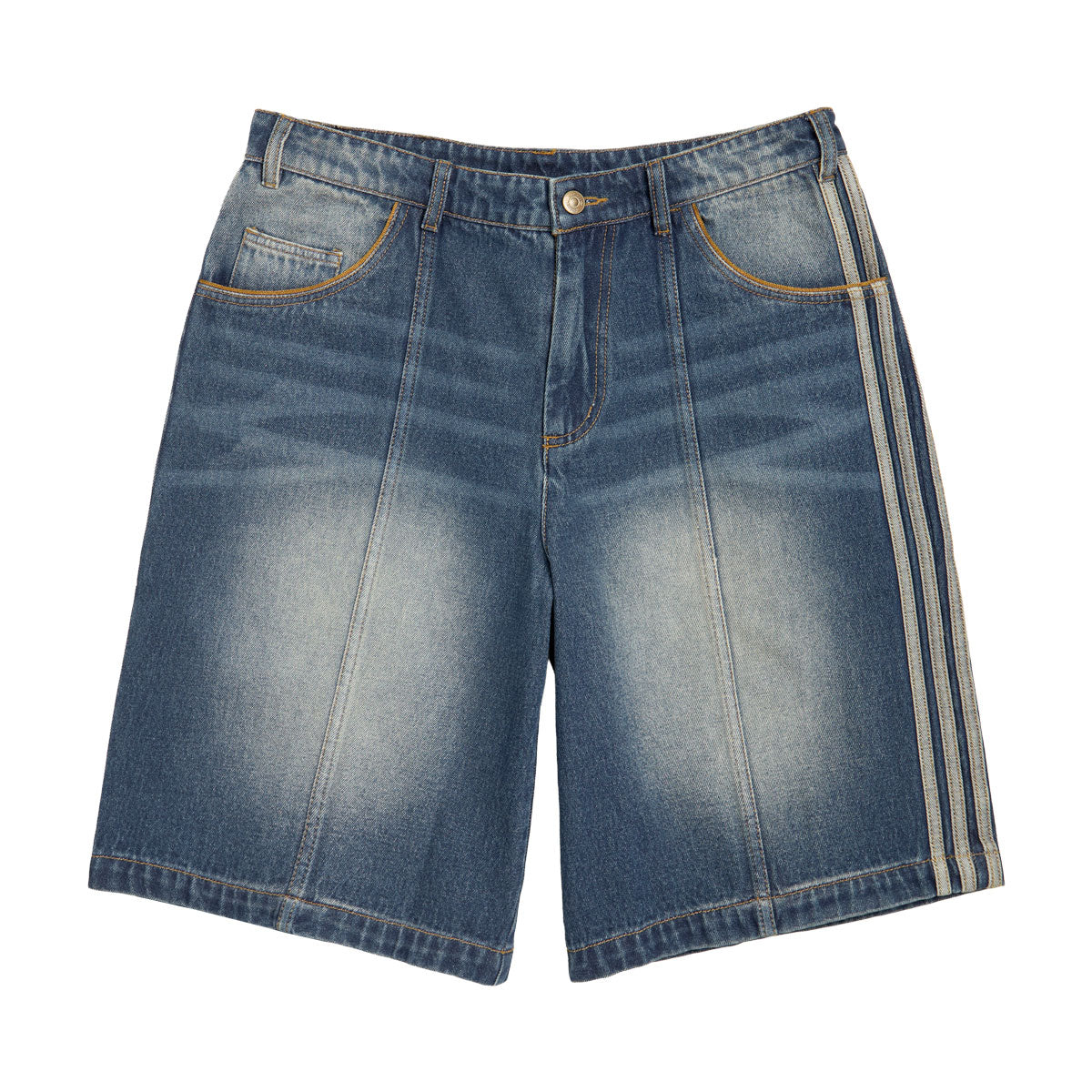 Adidas Tyshawn Denim Shorts - Indigo Denim – Daddies Board Shop