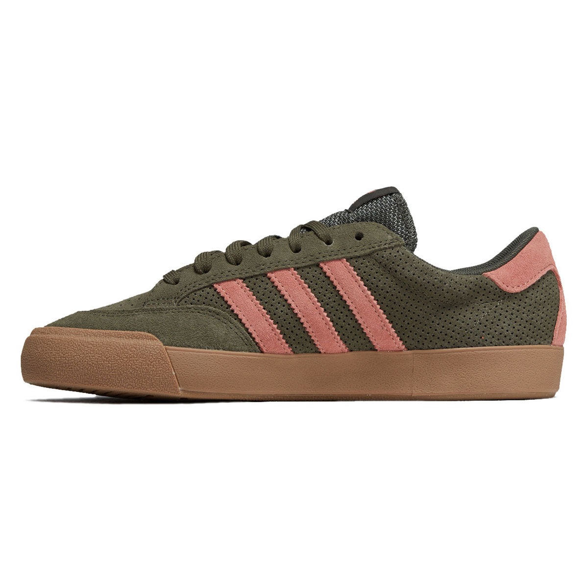 Adidas Nora Shoes - Olive Strata/Wonder Clay/Gum – Daddies Board Shop