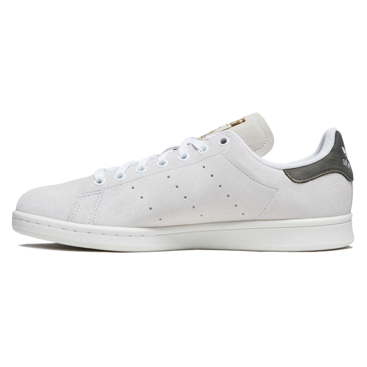 Adidas Stan Smith ADV Shoes - Crystal White/Olive Strata/Gold