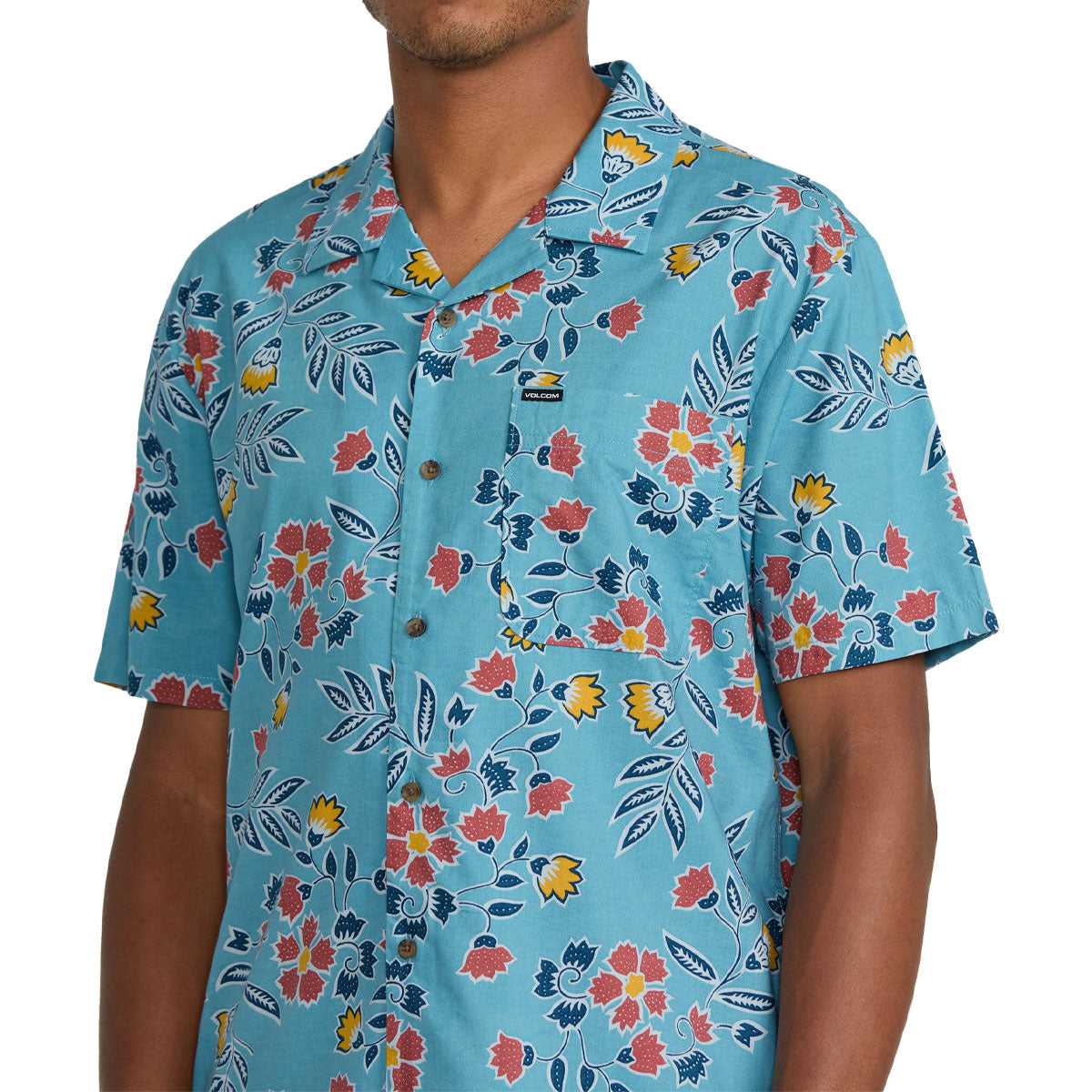 Volcom Offering Shirt - Used Blue image 4