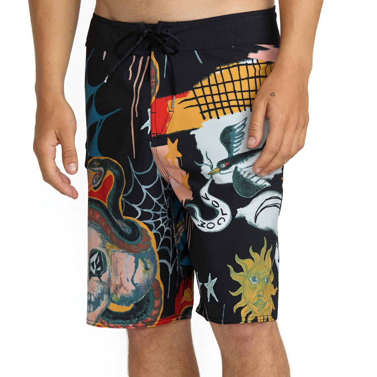 Volcom FA Seth Conboy Mod 20 Boardshorts - Black image 3