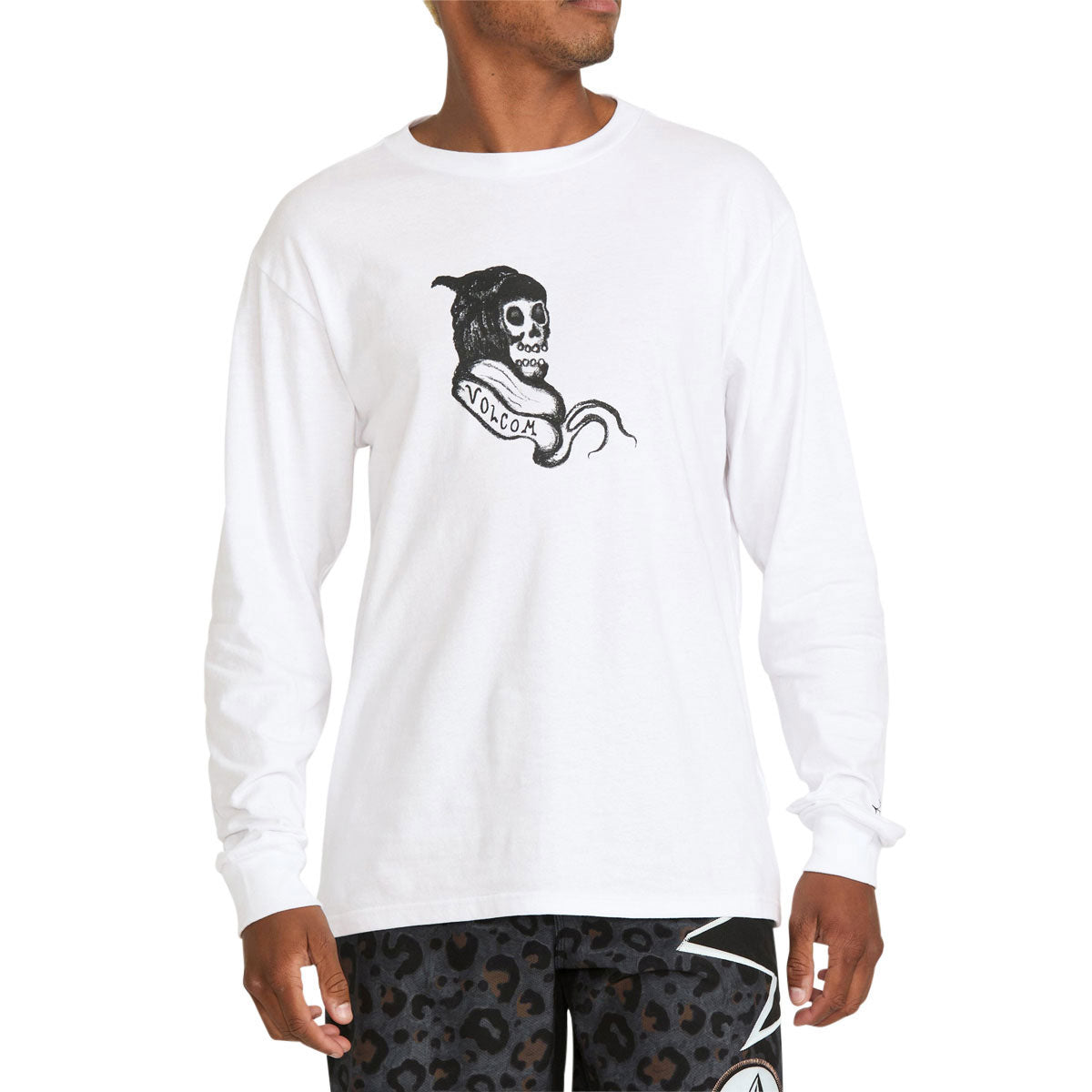 Volcom FA Seth Conboy Long Sleeve T-Shirt - White image 3