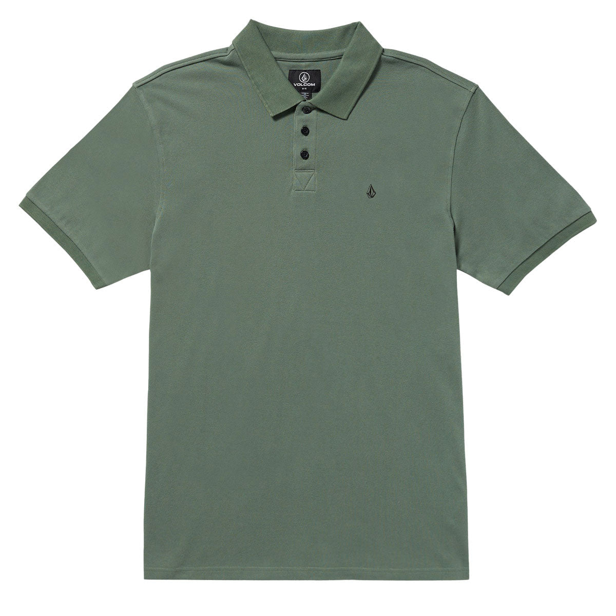 Volcom Sitestone Polo Shirt - Light Olive image 4