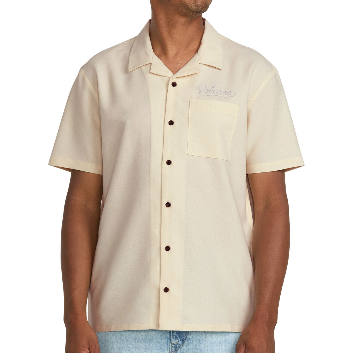 Volcom Otis Stone Shirt - Dirty White image 1