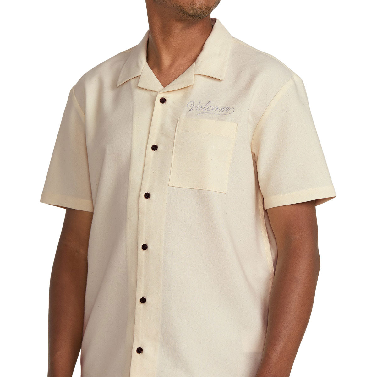 Volcom Otis Stone Shirt - Dirty White image 3