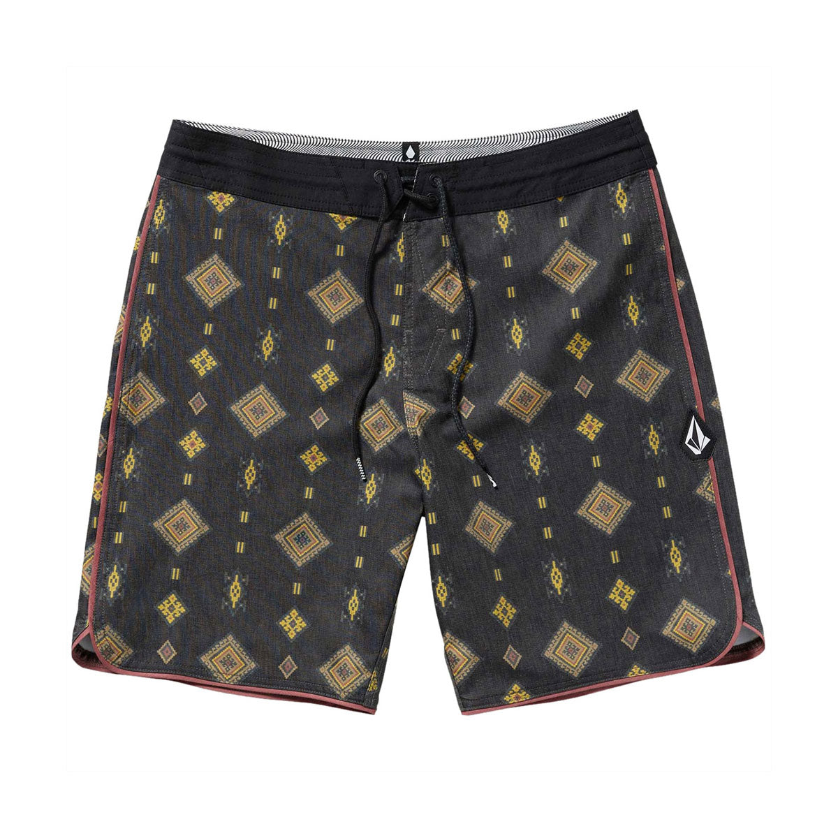 Volcom Desert Dobby Stoney 19 Boardshorts - Black image 1