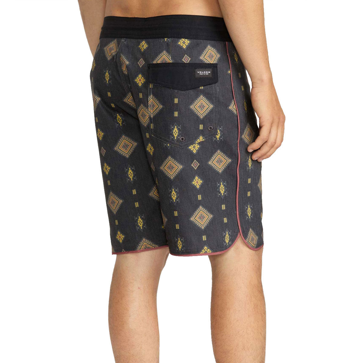 Volcom Desert Dobby Stoney 19 Boardshorts - Black image 4