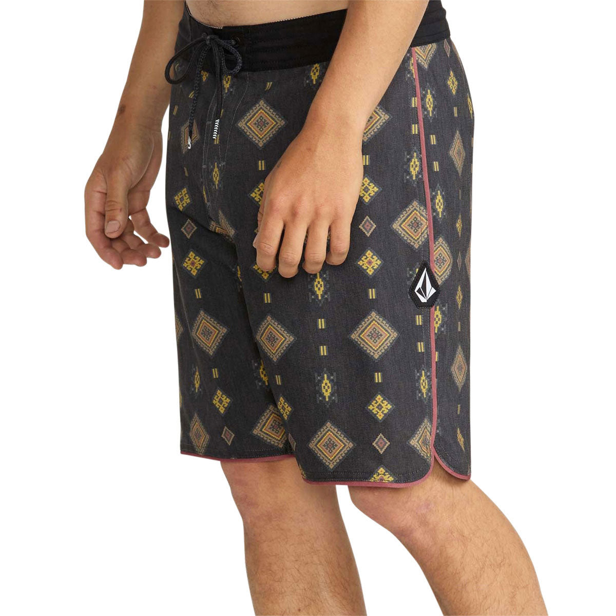 Volcom Desert Dobby Stoney 19 Boardshorts - Black image 5