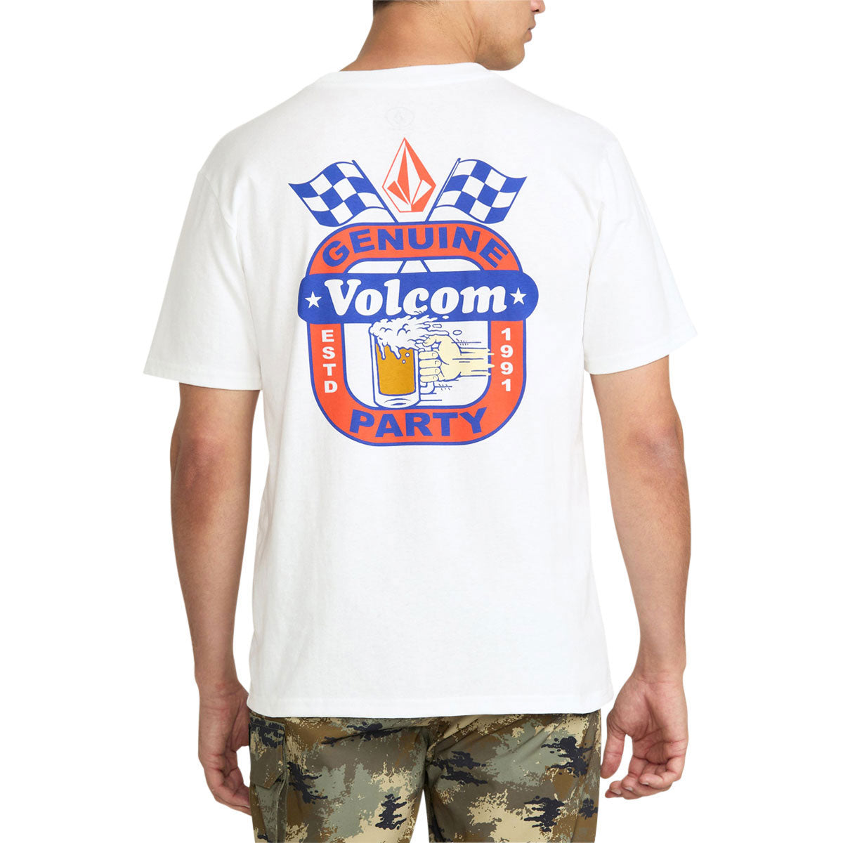 Volcom Fifth Gear T-Shirt - White image 4