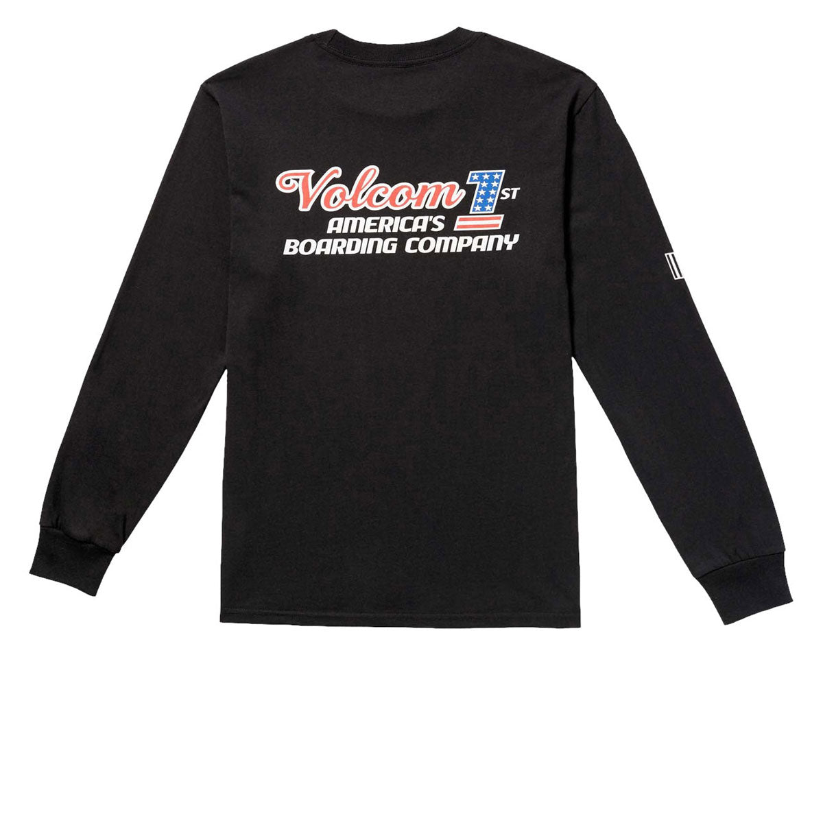 Volcom 1st Boarding Co Long Sleeve T-Shirt - Black image 2