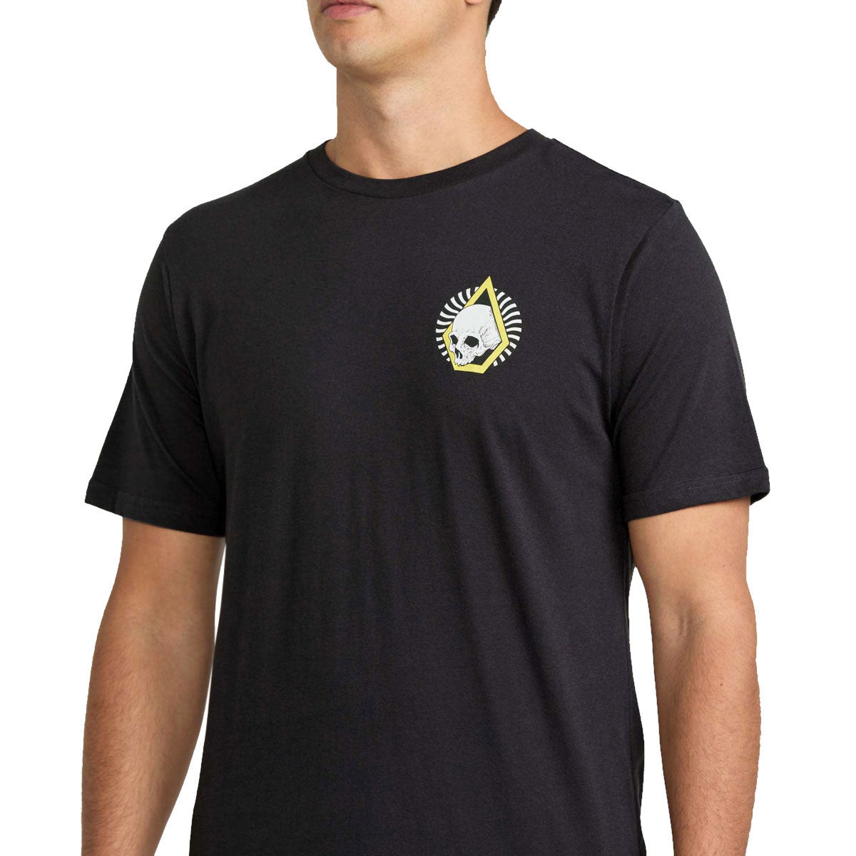 Volcom Arched T-Shirt - Washed Black Heather image 5