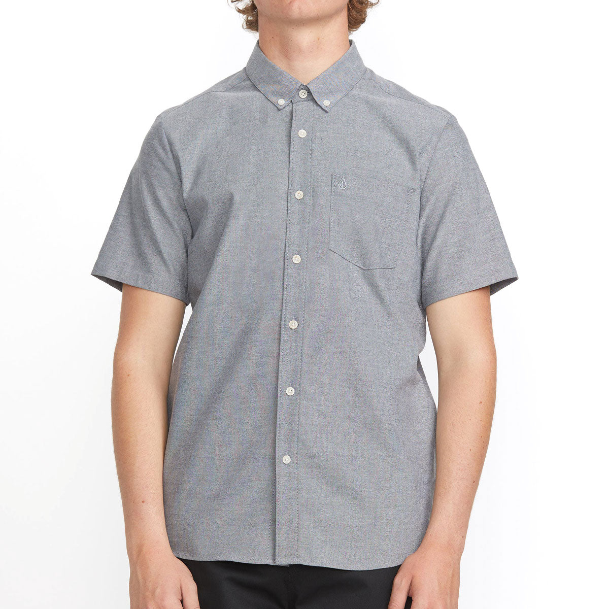 Volcom Everett Oxford Shirt - Black 2025 image 1