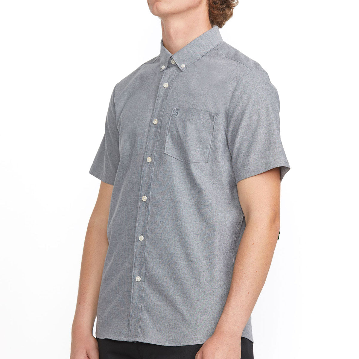 Volcom Everett Oxford Shirt - Black 2025 image 3