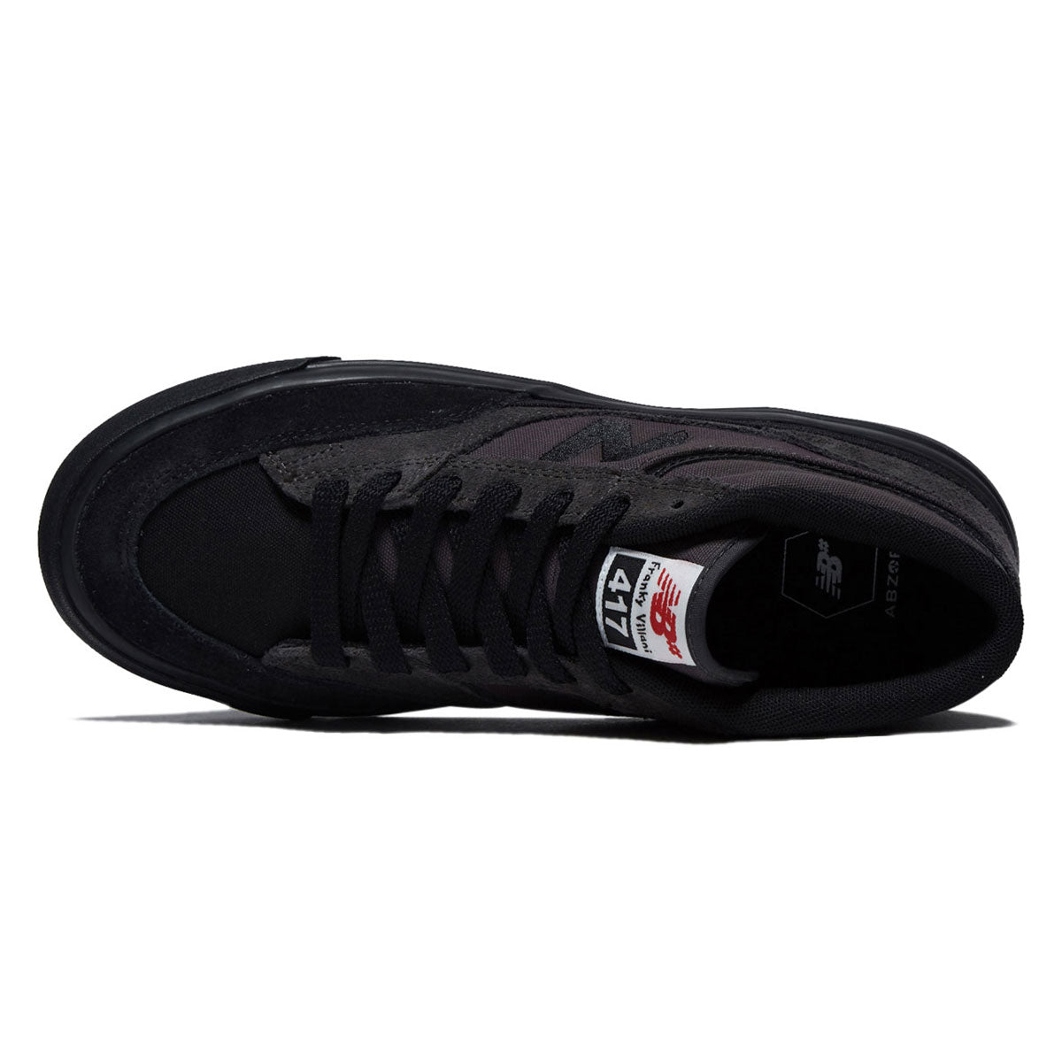 New Balance 417 Villani Shoes - Dark Grey/Black image 3