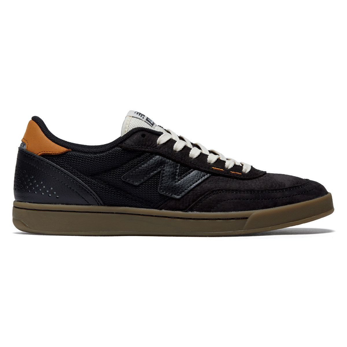 New Balance 440 V2 Shoes - Black/Gum image 1