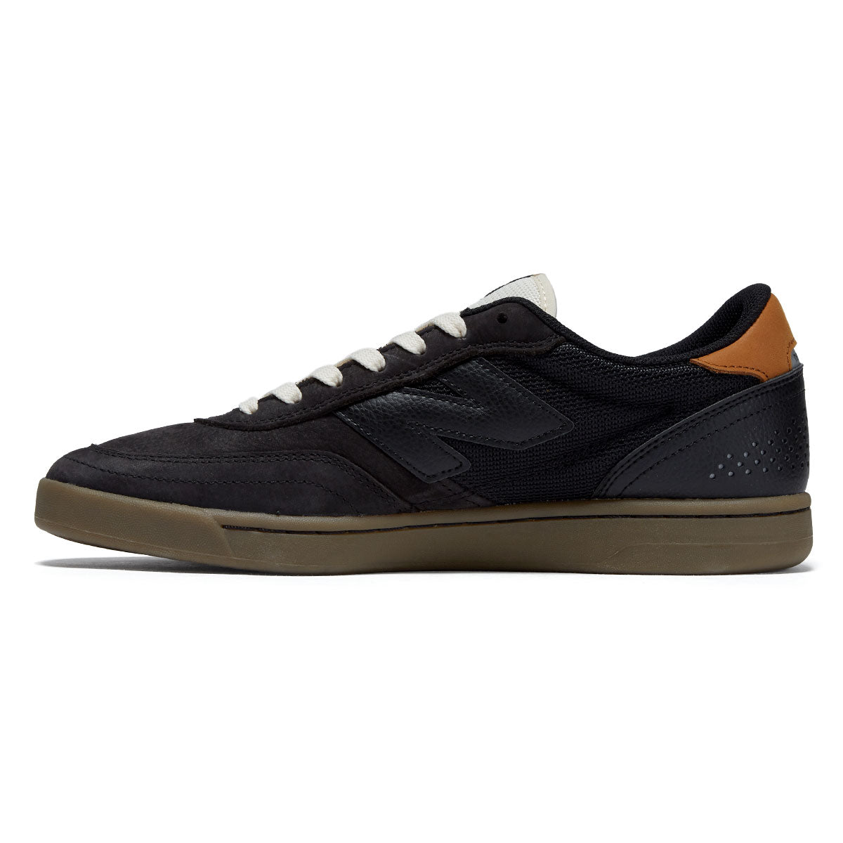 New Balance 440 V2 Wide Shoes - Black/Gum image 2