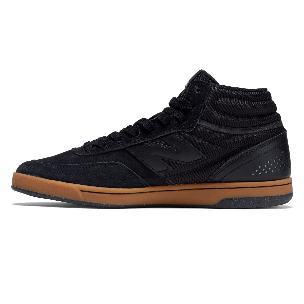 New Balance 440 High V2 Shoes - Black/Gum image 2