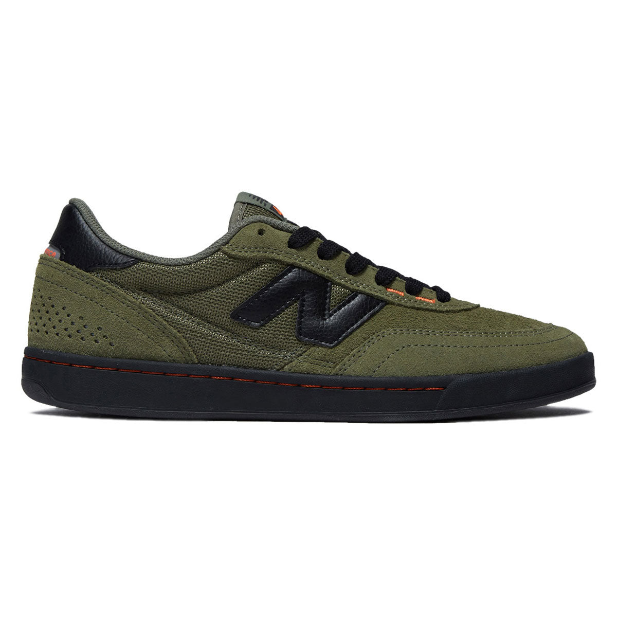New Balance 440 V2 Shoes - Dark Olivine/Black image 1
