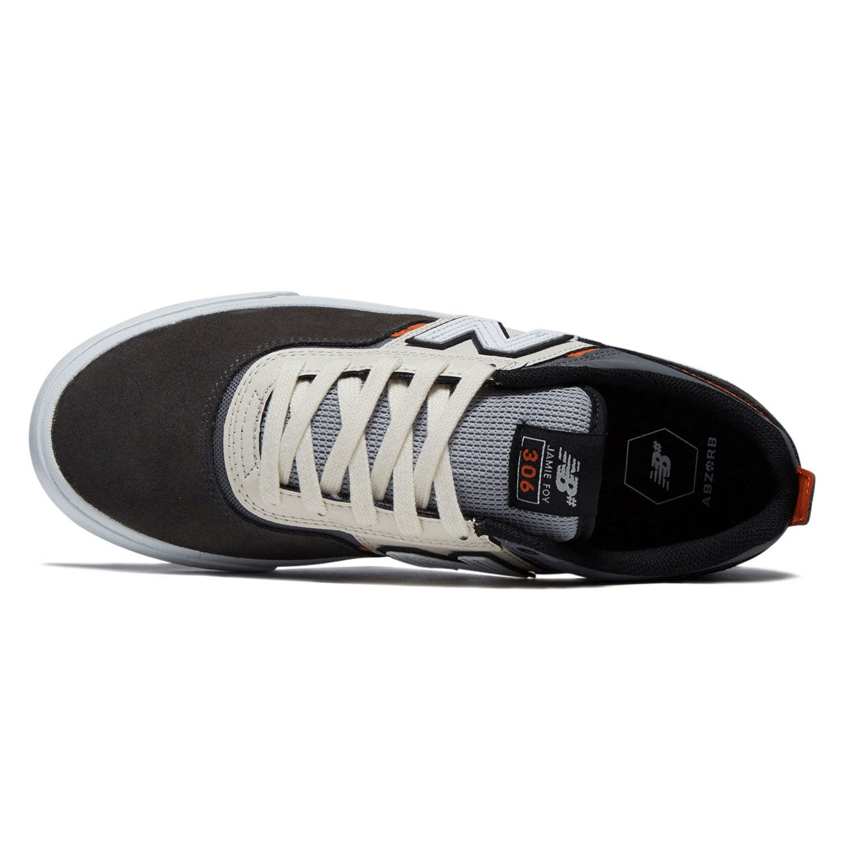 New Balance 306 Foy Shoes - Dark Grey/Sea Salt image 3