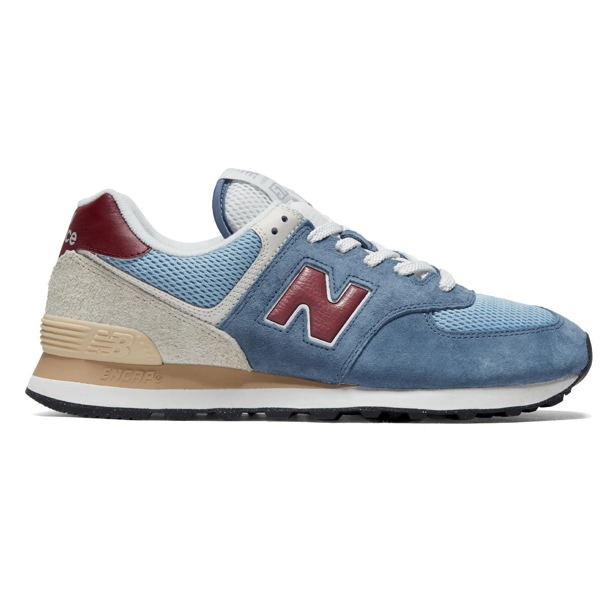 New Balance 574 Shoes - Shoreline Blue – Daddies Board Shop