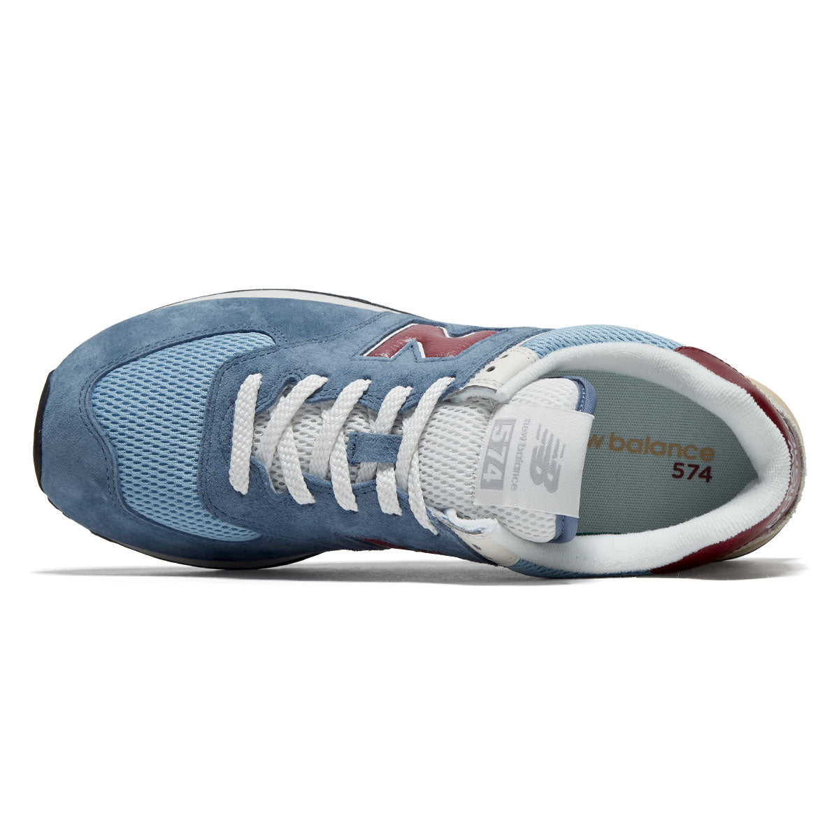 New Balance 574 Shoes - Shoreline Blue – Daddies Board Shop