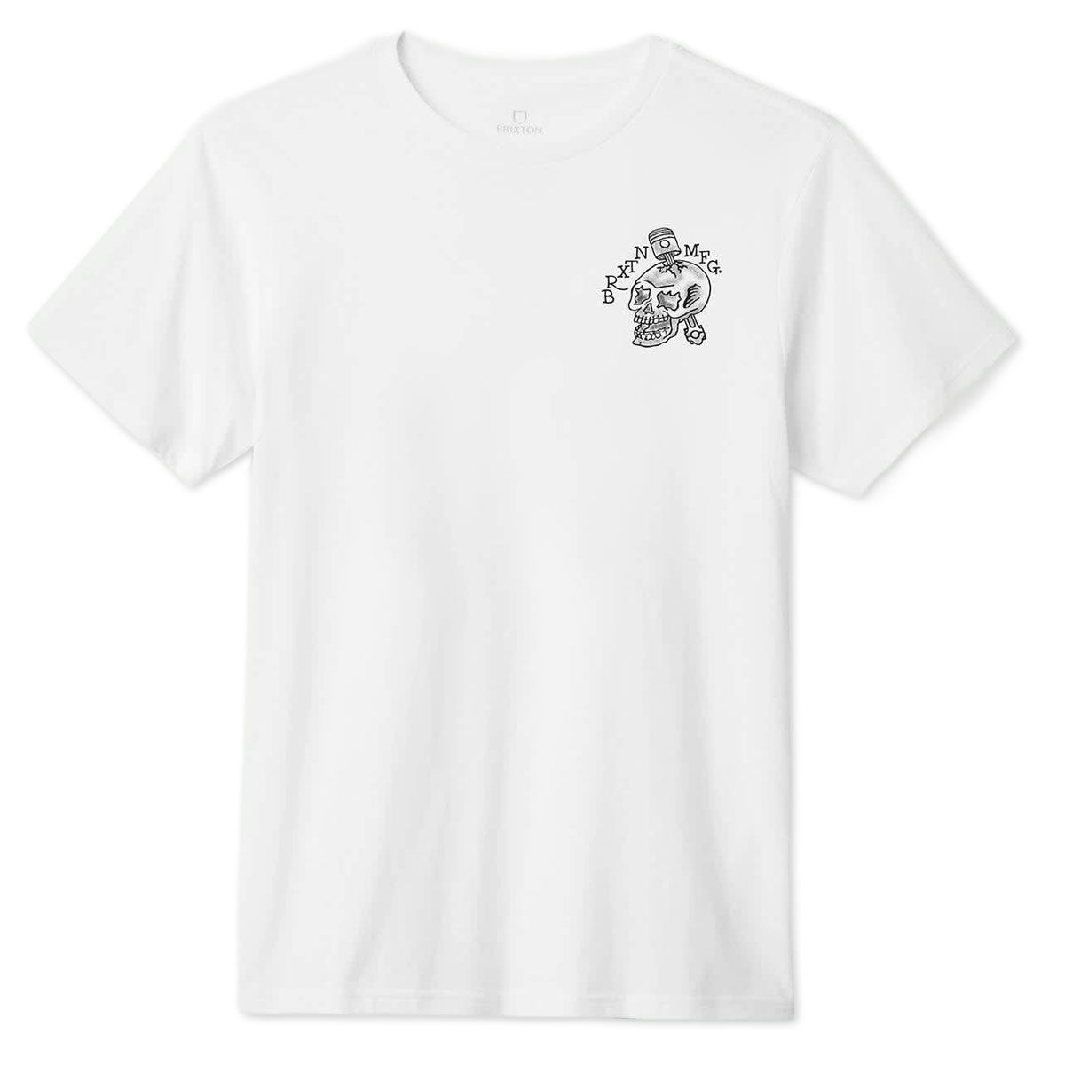 Brixton Daytona T-Shirt - White image 2