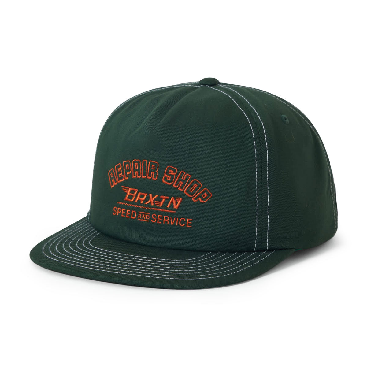 Brixton Repair Shop HP Snapback Hat - Primal Green – Daddies Board