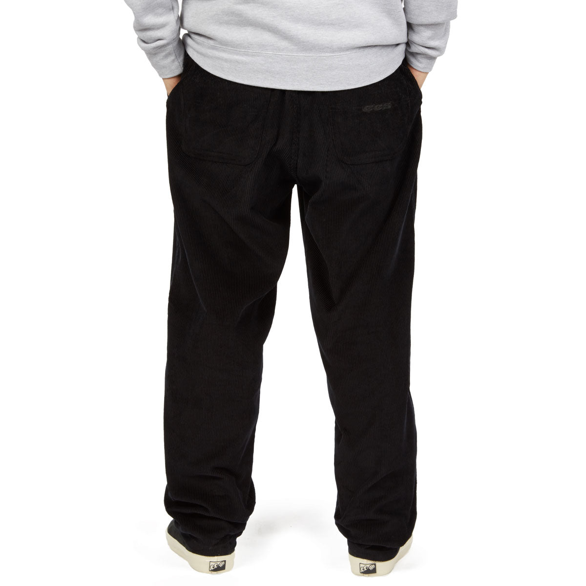 CCS Baggy Taper Corduroy Pants - Black image 2