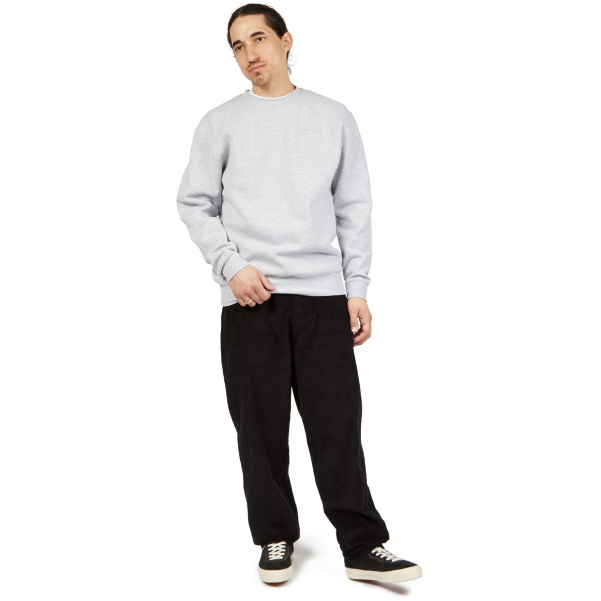 CCS Baggy Taper Corduroy Pants - Black image 3