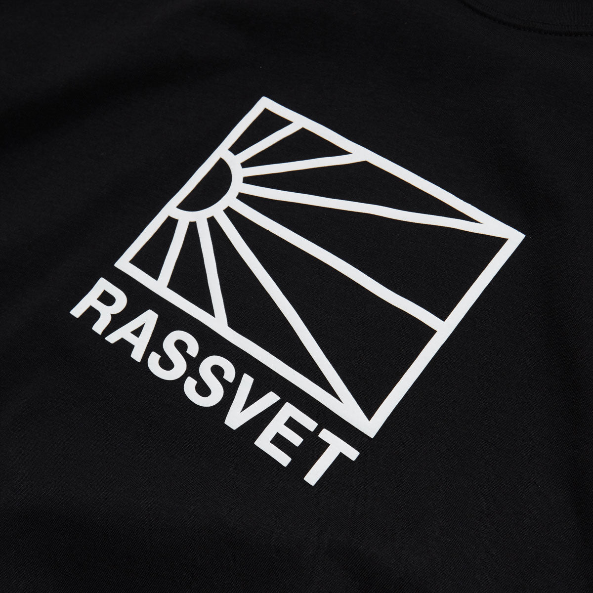 Rassvet Big Logo T-Shirt - Black image 2